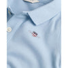 Babies Light Blue Pique Polo Top