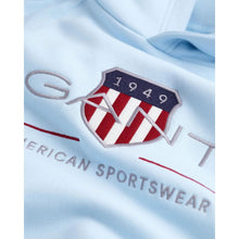 Load image into Gallery viewer, Pale Blue Shield Hoodie
