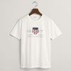 White Large Shield Logo T-Shirt