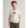 White Large Shield Logo T-Shirt