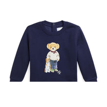 Load image into Gallery viewer, Navy Bear Coverall