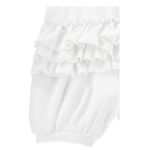 Load image into Gallery viewer, White &amp; Gold Bow Shortie