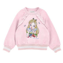 Load image into Gallery viewer, Pink Alice Sweat Top &amp; Shorts Set