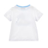 Baby Boys Blue & White Shorts Set