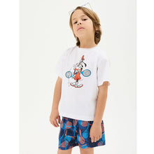 Load image into Gallery viewer, Boys Blue Goofy Shorts Set