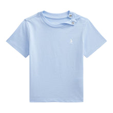 Load image into Gallery viewer, Baby Boys Pale Blue Embroidered Pony T-Shirt