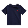 Baby Boys Navy Embroidered Pony T-Shirt