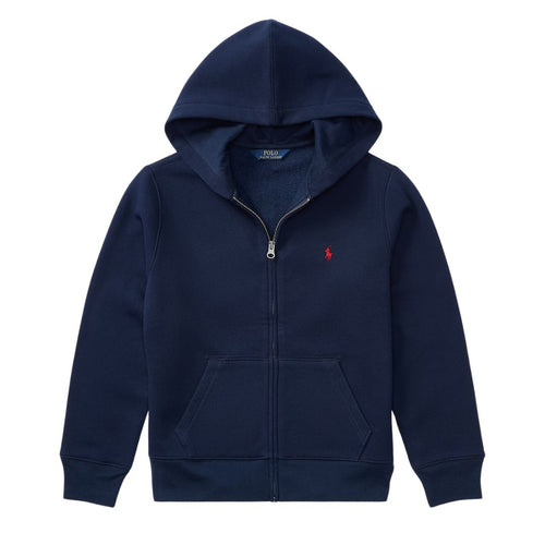 Navy Zip Up Hoodie