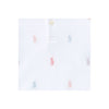 Babys White Logo Ruffle Dress & Bloomers