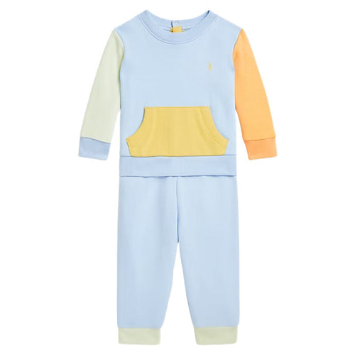 Baby Boys Colour Block Tracksuit
