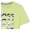Lime Green Triple Logo T-Shirt