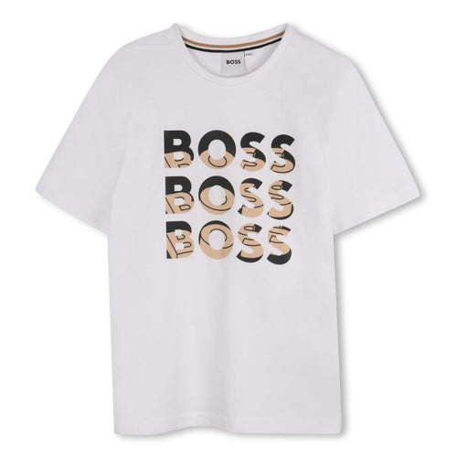 White Triple Logo T-Shirt