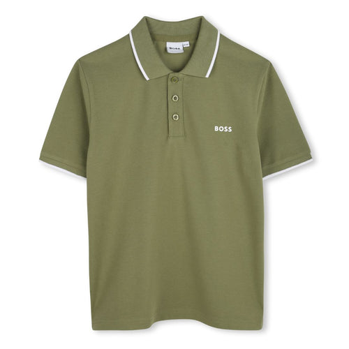 Olive Green SS Polo Shirt
