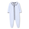 Blue Checked Babygrow
