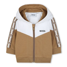 Load image into Gallery viewer, Tan &amp; White 3 Piece Tracksuit