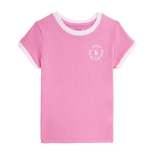 Load image into Gallery viewer, Girls Pink Sweat Shorts &amp; T-Shirt