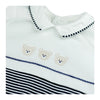Navy Teddy Babygrow & Hat