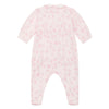 Pink Floral Babygrow & Headband