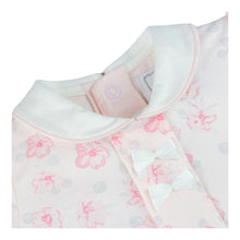 Load image into Gallery viewer, Pink Floral Babygrow &amp; Headband