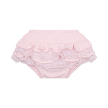 Load image into Gallery viewer, Pink Lace Frill Dress &amp; Bloomers
