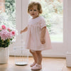 Pink Lace Frill Dress & Bloomers