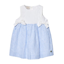Load image into Gallery viewer, Blue &amp; White Striped Dress