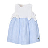 Blue & White Striped Dress