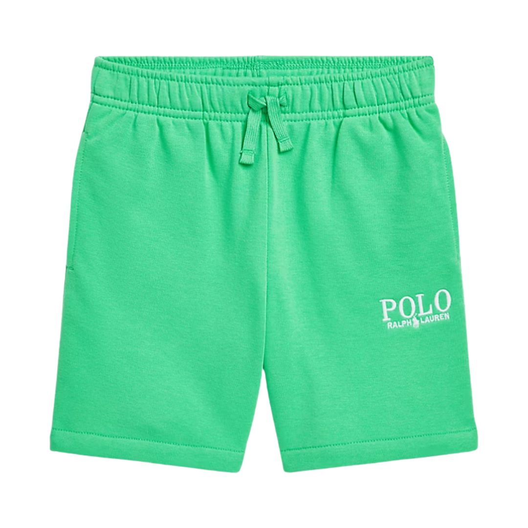 Ralph Lauren Green Embroidered Logo Shorts – Village Kids