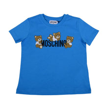 Load image into Gallery viewer, Blue Teddy &amp; Logo T-Shirt