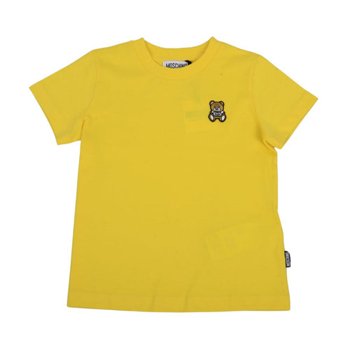Yellow Teddy Badge T-Shirt