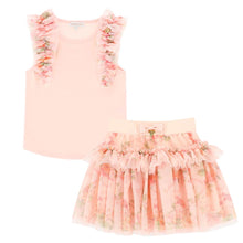 Load image into Gallery viewer, Peach &#39;Georgian&#39; Skirt &amp; &#39;Toni&#39; Top Set