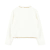 Ivory Tweed 3 Piece Shorts & Jacket Set