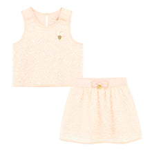 Load image into Gallery viewer, Peach Sequin &#39;Sinead&#39; Skirt Set