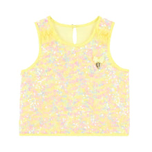 Load image into Gallery viewer, Yellow Sequin &#39;Sinead&#39; Skirt Set