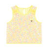 Yellow Sequin 'Sinead' Skirt Set