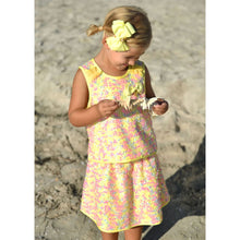Load image into Gallery viewer, Yellow Sequin &#39;Sinead&#39; Skirt Set