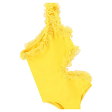 Load image into Gallery viewer, Yellow Sparkle &#39;Ritzy&#39; Swimsuit