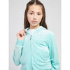 Pale Turquoise Fold Over Waist Tracksuit