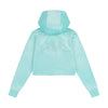 Pale Turquoise Fold Over Waist Tracksuit