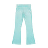 Pale Turquoise Fold Over Waist Tracksuit