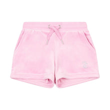 Load image into Gallery viewer, Pink Velour Sweat Top &amp; Shorts Set