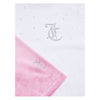 White T-Shirt & Pink Cycling Shorts Set