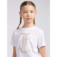 Load image into Gallery viewer, White T-Shirt &amp; Pink Velour Shorts Set