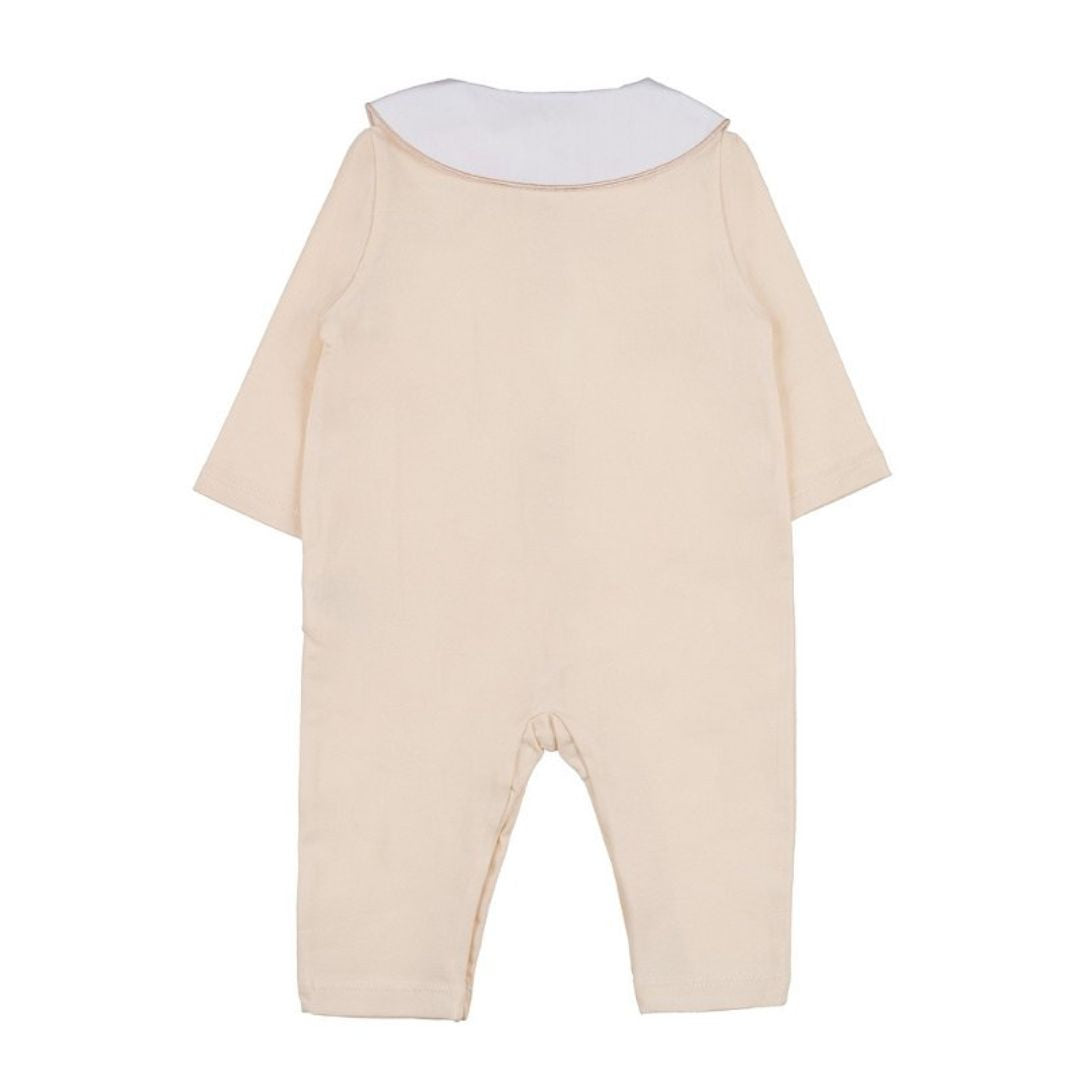 Nanan - Beige Teddy Collar All In One – Village Kids