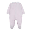Pink Embroidered Bee Babygrow