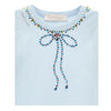 Blue Jewel Skirt & Top Set