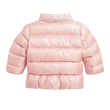 Load image into Gallery viewer, PRE ORDER - Baby Girls Metallic Pink Peplum Coat
