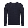 Navy Cable Knit Jumper