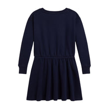 Load image into Gallery viewer, PRE ORDER - Navy Polo Bear Sweatshirt Dress