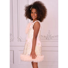 Load image into Gallery viewer, Blush Pink Jacquard &quot;Zora&quot; Dress